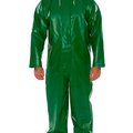 Tingley Safetyflex® Coverall, Green, Specialty PVC on 150D Polyester, 5XL V41108.5X